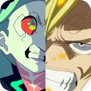 Sticker from Rebecca or Sanji @DarKYnvm