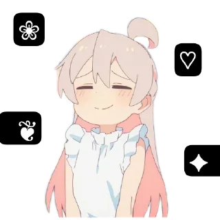 🤲 emoji UA Onimai @RikaTakanashiSweather Telegram sticker 15 of 40