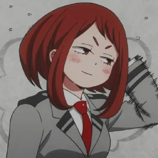 Sticker from Uraraka Ochako