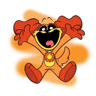 Sticker from Smiling & Nightmare Critters
