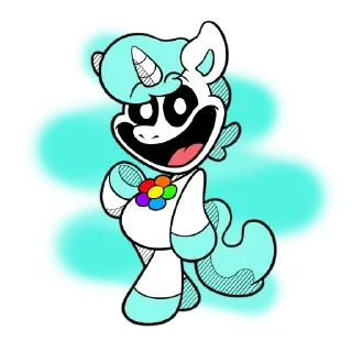 Sticker from Smiling & Nightmare Critters