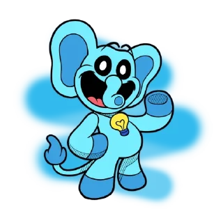 Sticker from Smiling & Nightmare Critters