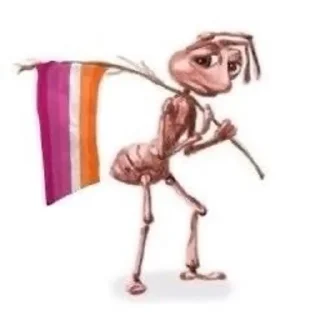 Sticker from lesbian