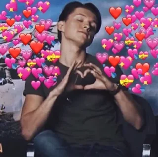 ❤️ emoji Больше стиков тут: @stikery4 Telegram sticker 2 of 120