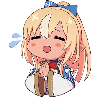 Sticker from Shiranui Flare @jp_stickers