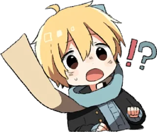 😨 emoji Enjoy!!!My life!!!2 • @punipuni_stickers Telegram sticker 13 of 40