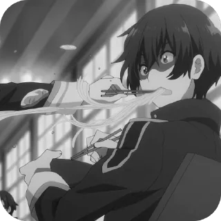 🖤 emoji ♱ 𝑐𝑖𝑑 𝑘𝑎𝑔𝑒𝑛𝑜𝑢 || @l0st1INN Telegram sticker 19 of 25