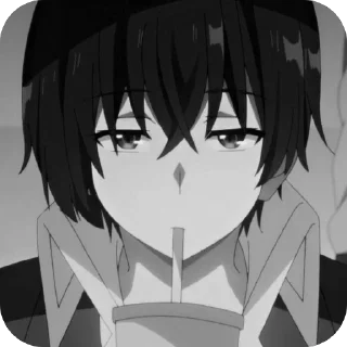 🖤 emoji ♱ 𝑐𝑖𝑑 𝑘𝑎𝑔𝑒𝑛𝑜𝑢 || @l0st1INN Telegram sticker 15 of 25