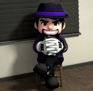 😬 emoji SMG4 meme susi baka @OdetariAndroid Telegram sticker 11 of 83