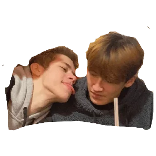 👨‍❤️‍👨 emoji Вебкам мальчики Telegram sticker 6 of 16