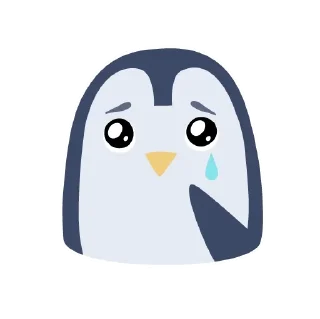 Sticker from Penguins by Ollyta