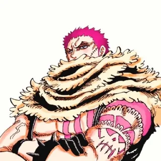 😶 emoji Charlotte Katakuri Telegram sticker 1 of 39