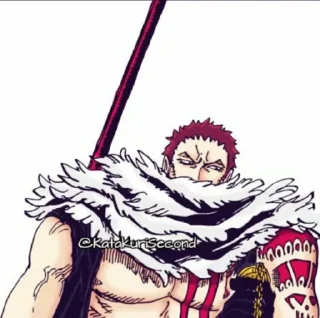 💪 emoji Charlotte Katakuri Telegram sticker 2 of 39