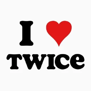 🌟 emoji I🫀TWICE❗️TWICE MY WORLD Telegram sticker 9 of 35
