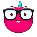 🤓 emoji Cherry Emoji @xkysluv Telegram sticker 18 of 73