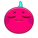 😌 emoji Cherry Emoji @xkysluv Telegram sticker 11 of 73