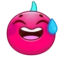 😅 emoji Cherry Emoji @xkysluv Telegram sticker 5 of 73