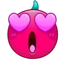 😍 emoji Cherry Emoji @xkysluv Telegram sticker 12 of 73