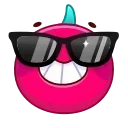😎 emoji Cherry Emoji @xkysluv Telegram sticker 19 of 73