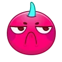 ☹️ emoji Cherry Emoji @xkysluv Telegram sticker 24 of 73