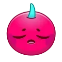 😔 emoji Cherry Emoji @xkysluv Telegram sticker 23 of 73