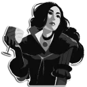 🍷 emoji Witcher Telegram sticker 19 of 45