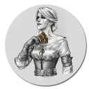 😏 emoji Witcher Telegram sticker 10 of 45
