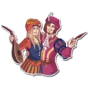 👯 emoji Witcher Telegram sticker 24 of 45