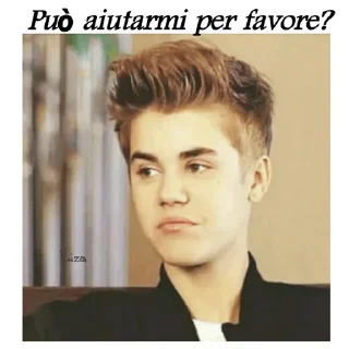 Sticker from italian language