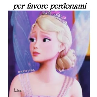 Sticker from italian language
