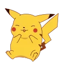 Пикачу @AllAnimeStickers sticker 2