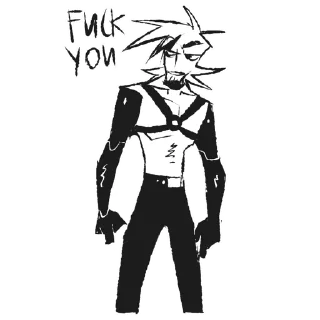 😈 emoji R U SERIOUS pack Telegram sticker 14 of 39