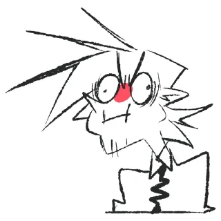 😡 emoji R U SERIOUS pack Telegram sticker 6 of 39
