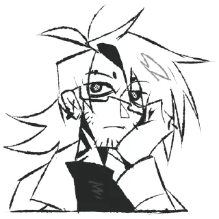😕 emoji R U SERIOUS pack Telegram sticker 11 of 39