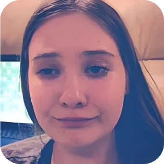 😢 emoji ⒶⓃⓃⒶ ⒼⓁⒺⓃⓈ. @scxanx Telegram sticker 8 of 32