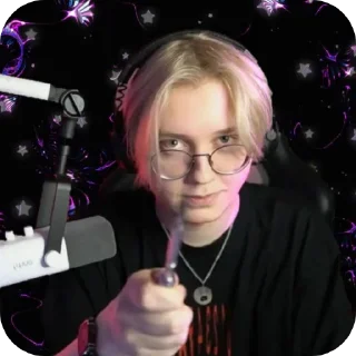 👓 emoji Дрейк с ножиком коре Telegram sticker 17 of 21