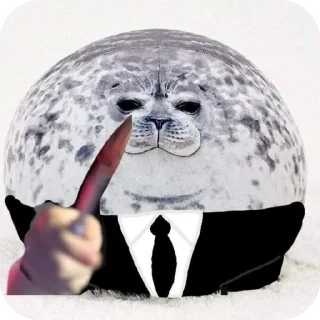 👍 emoji Дрейк с ножиком коре Telegram sticker 20 of 21