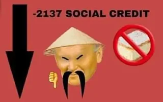 😱 emoji Социал кредит @sozdat_stikery_bot Telegram sticker 11 of 26