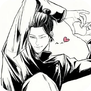👍 emoji satosugu 🥀 Telegram sticker 21 of 41