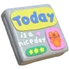 🗓 emoji 3D cute @uwuBerry Telegram sticker 17 of 80