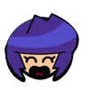 Bibi Pins @BrawlStarsStik sticker preview 2