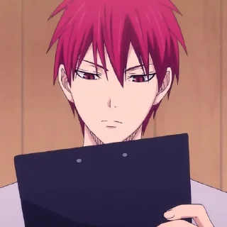😐 emoji Kuroko no basuke Telegram sticker 16 of 17
