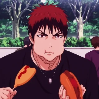 😋 emoji Kuroko no basuke Telegram sticker 13 of 17