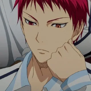 😐 emoji Kuroko no basuke Telegram sticker 5 of 17