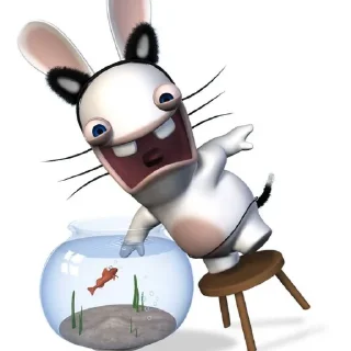 👂 emoji Зайчики Telegram sticker 17 of 41