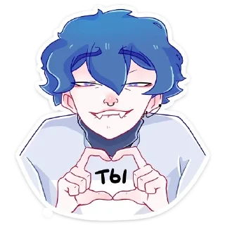 ❤ emoji Милый стикерпак~ Telegram sticker 10 of 76