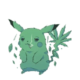 Sticker from Ganja Pokemon's