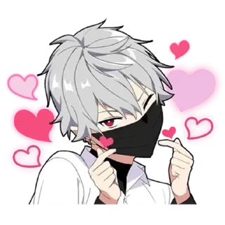 😍 emoji Милый стикерпак~ Telegram sticker 11 of 76