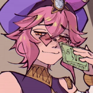 Sticker from 𝙳𝚘𝚛𝚒 ○ Evico & @genshin_stiker