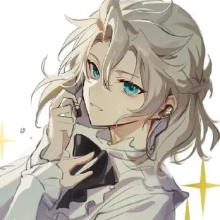 💫 emoji 彡ᴀʟʙᴇᴅᴏ･Evico & @genshin_stiker Telegram sticker 9 of 33